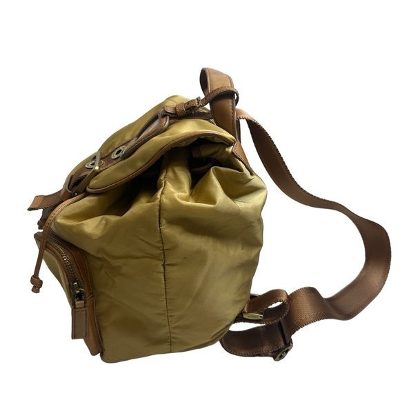 The Bridge Story Backpack Bag Brown Nylon - Picture 3 of 13